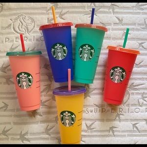 Starbucks Color - Changing Reusable Cold Cups